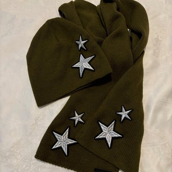 NWOT Rebecca Minkoff Matching Hat and Scarf Set - Picture 1 of 7